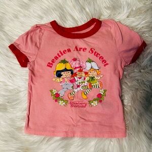 Old Navy Strawberry Shortcake Girl Short Sleeve Top